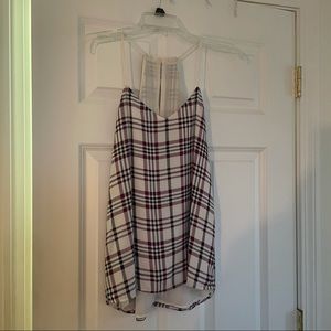 Express plaid camisole cami